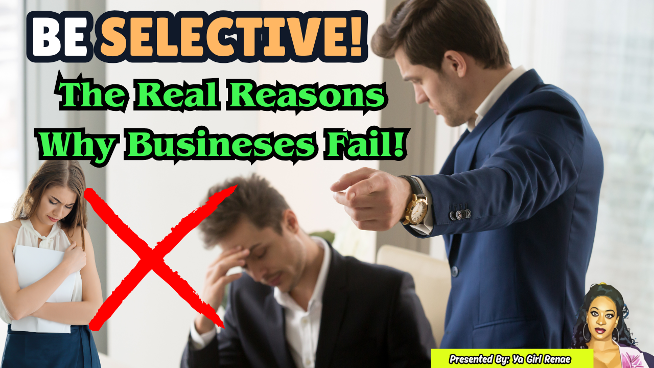 One MAIN REASON Businesses Fail!