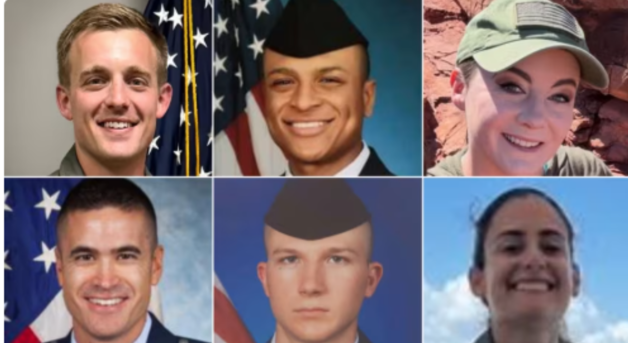 Pentagon identifies six U.S. servicemembers killed in refueling aircraft crash