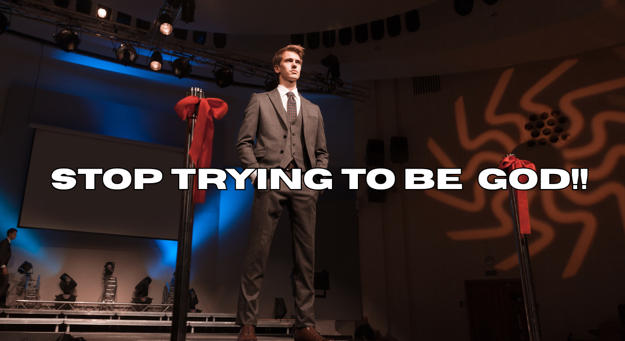 Stop Trying To Be Seen!! JESUS Is King! Not YOU!!