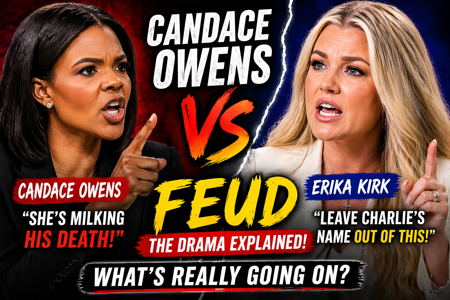 Candace Owens vs Erika Kirk… This Is Getting Out of Hand