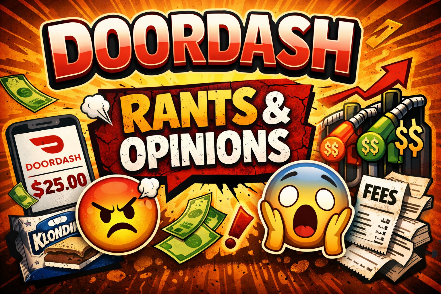 $25 for Ice Cream?! Be Serious… Door Dash!