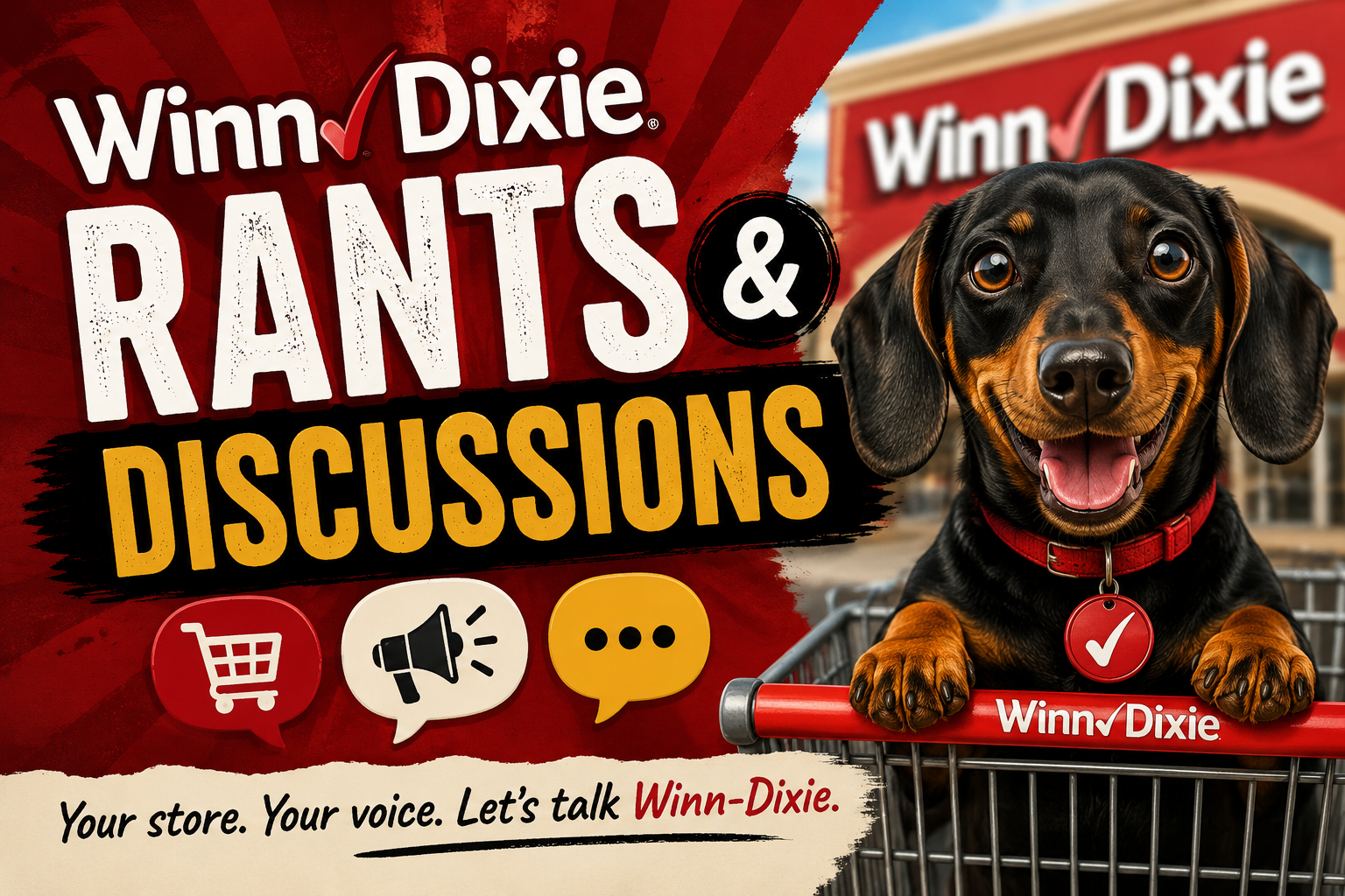 Winn Dixie Bagger Rude