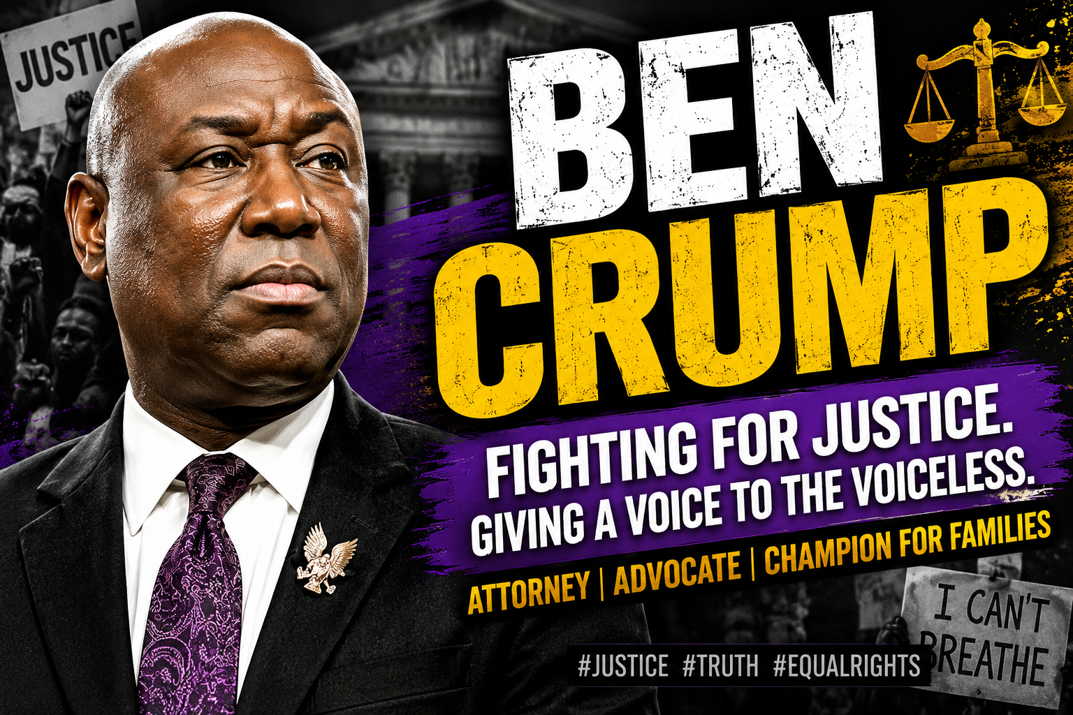 Ben Crump | Everyone is criticizing Ben Crump for the way he presented the independent autopsy results in the Nolan Wells case.