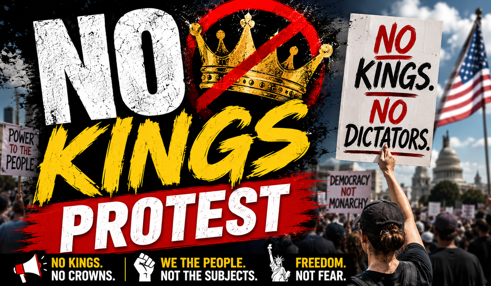No Kings Protest | Takes Over St. Petersburg: What Really Went Down on 66th Street and Tyrone Blvd