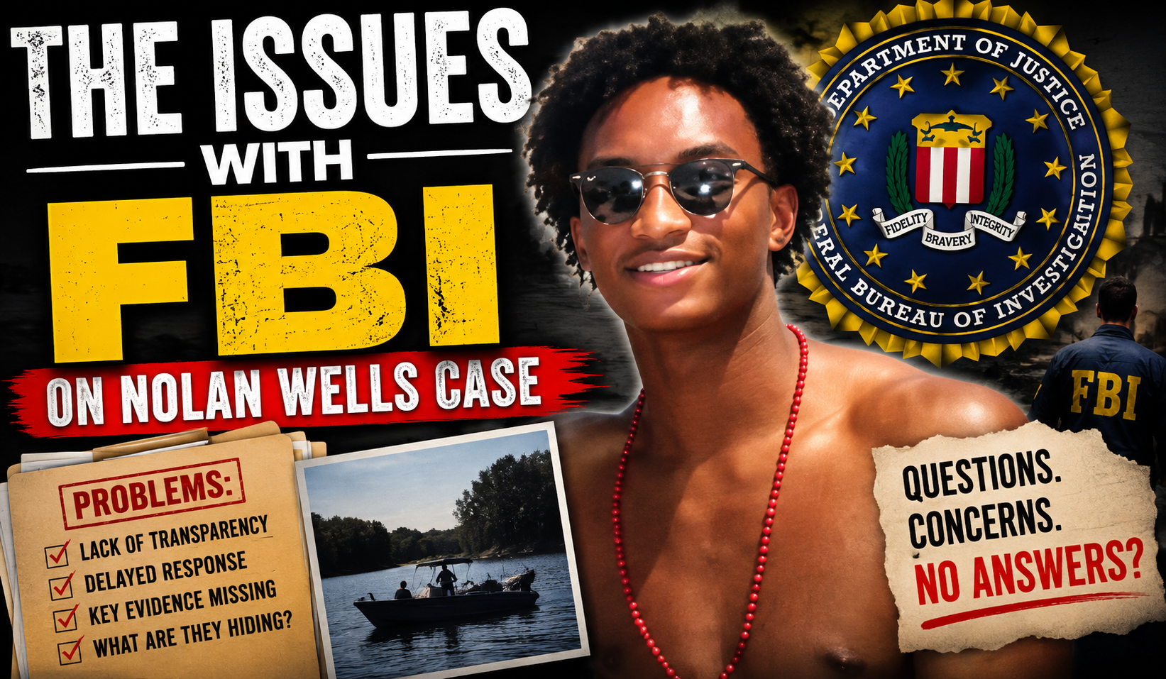 Nolan Wells | The FBI Is Now Involved In The Nolan Wells Case… But Should We Automatically Trust Them?