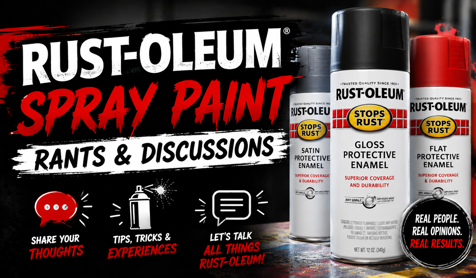 Rust-Oleum Spray Paint | Gold Spray