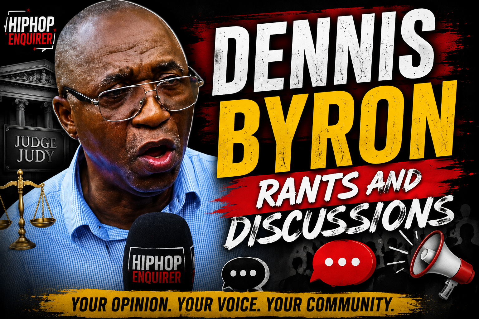 Dennis Byron | On Judge Judy For Not Paying His Rent!😂