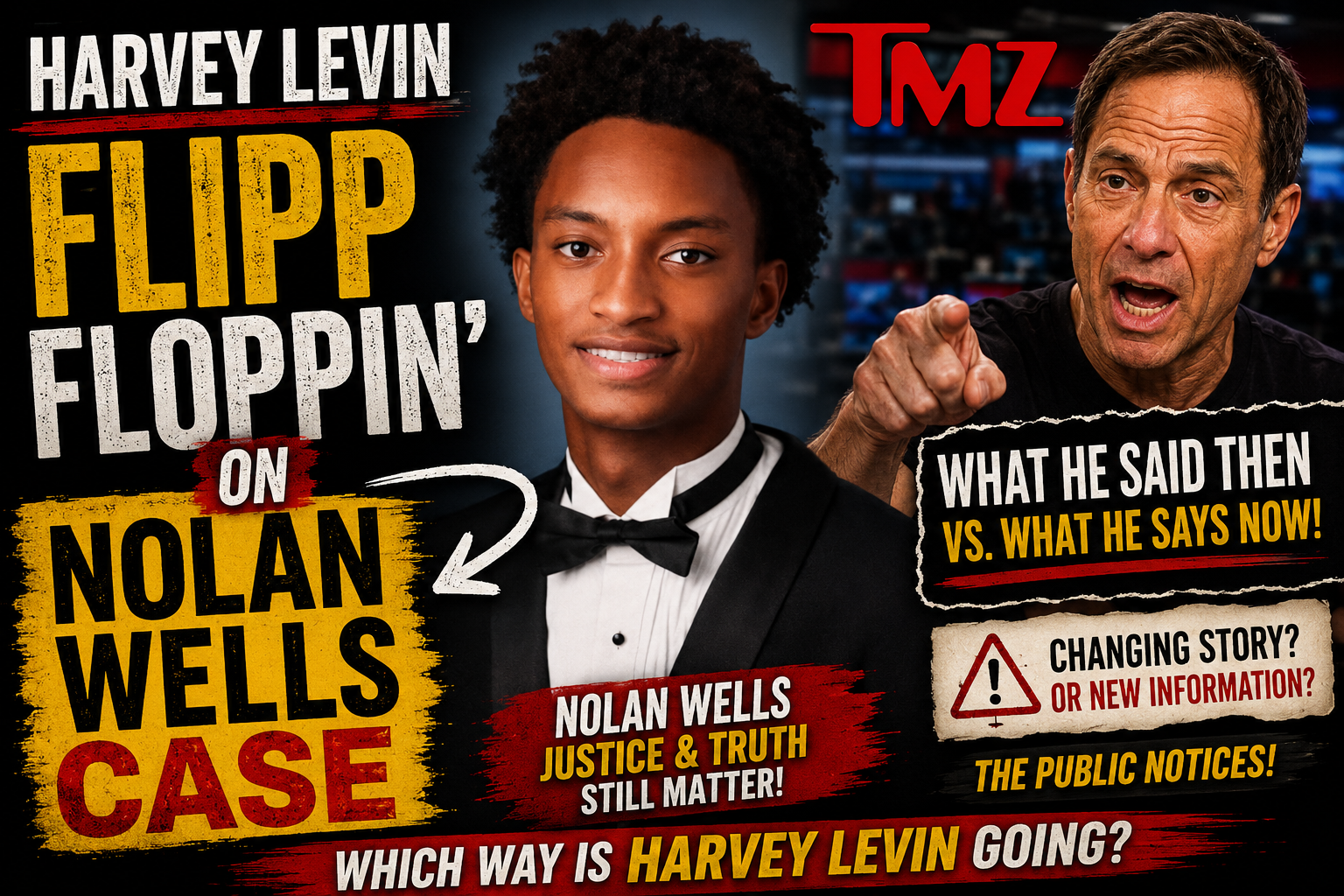 Harvey Levin | Flippin & Floppin On Nolan Wells Case!