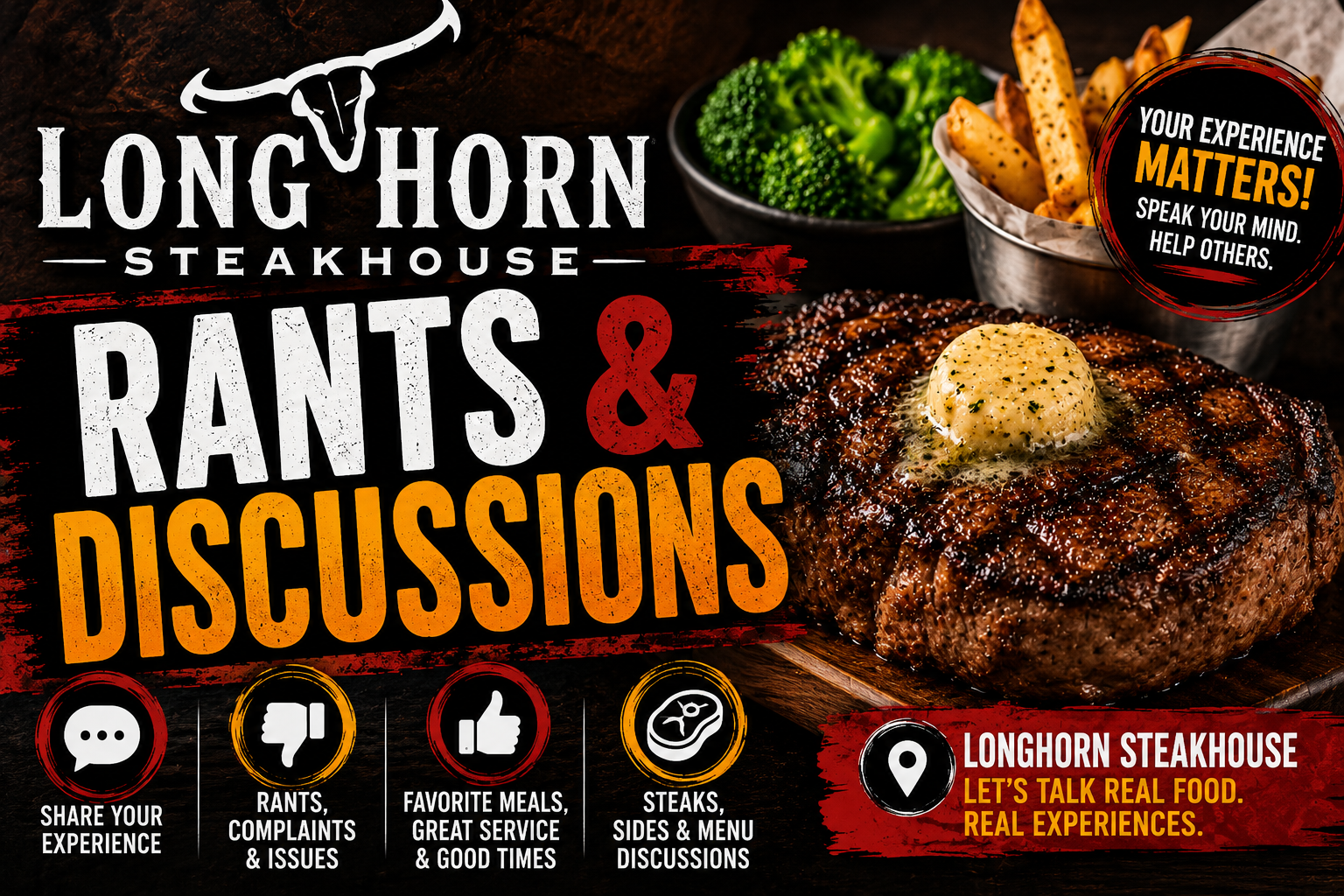 Longhorn Steak House | 12 oz Ribeye