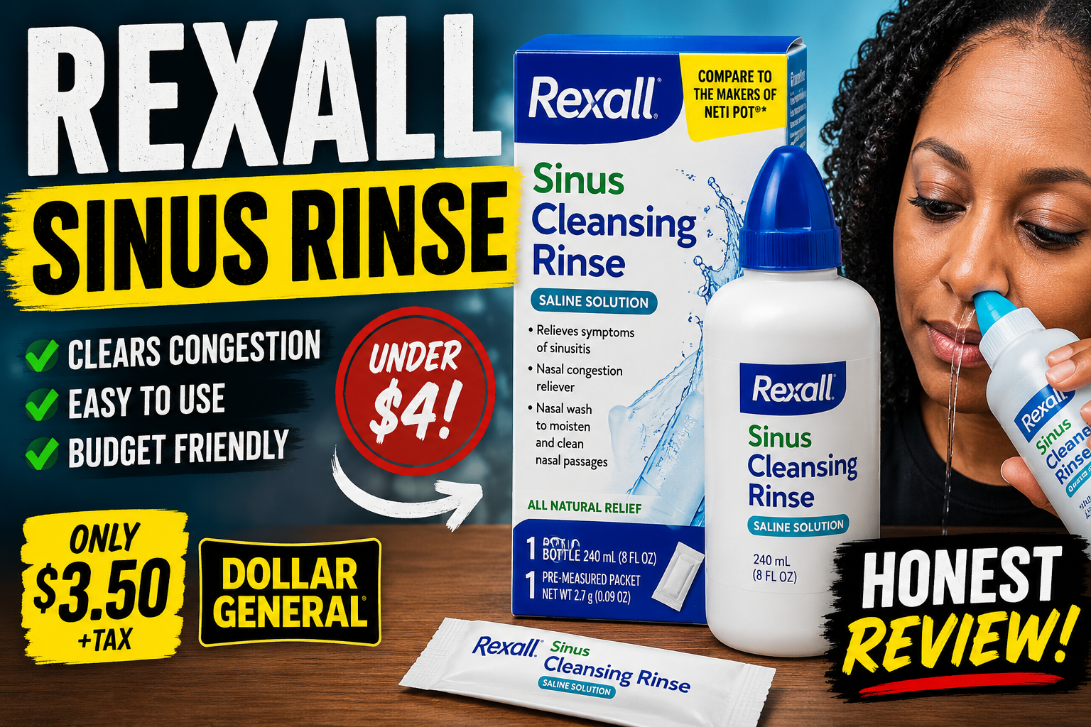 Rexall Sinus Rinse | What Is It?