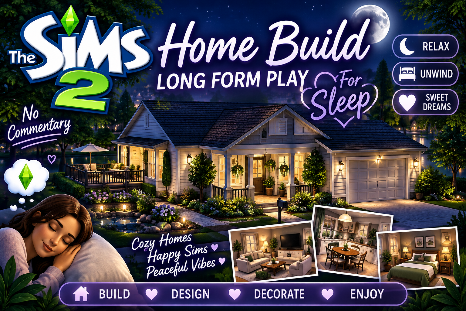 Sims 2 | low-budget home build